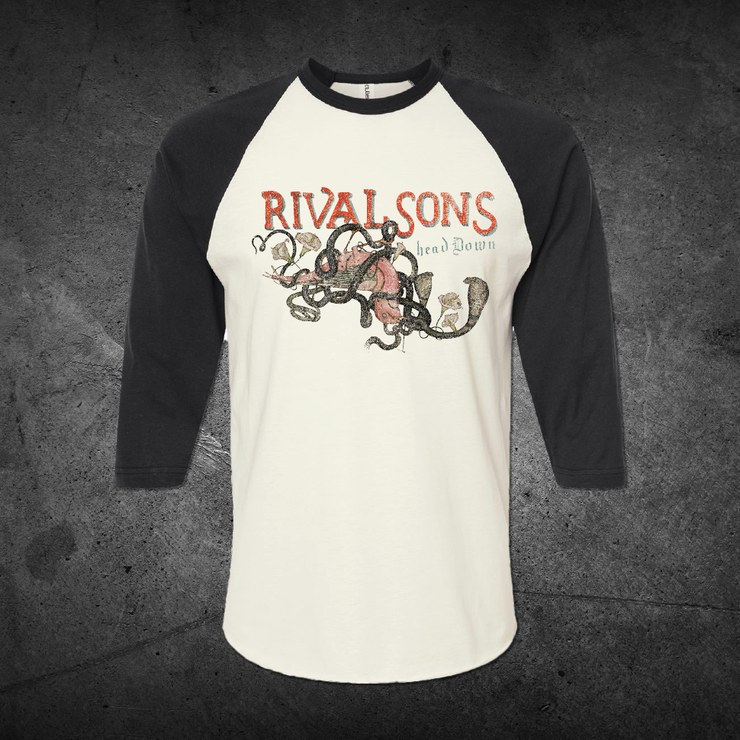'Head Down' Raglan Rival Sons Official Merchandise