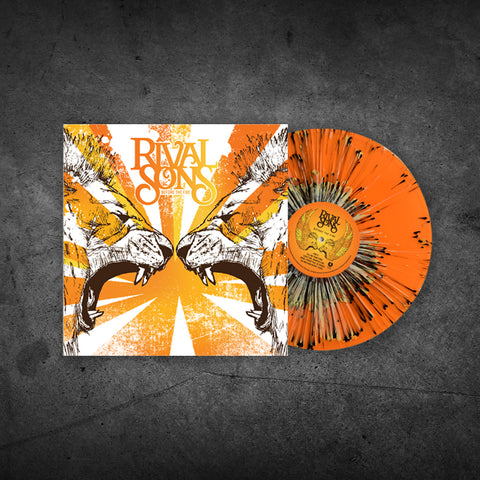 Before the Fire LP Orange Splatter