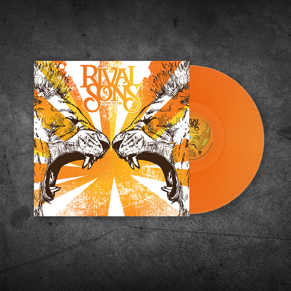 Before the Fire LP Translucent Orange